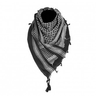 Szalik Mil-Tec SHEMAGH BLACK/WHITE