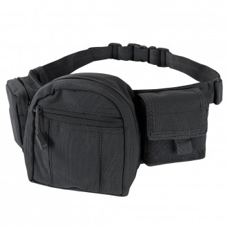 Condor Outdoor FANNY PACK z paskiem BLACK