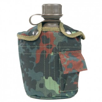Butelka polowa Mil-Tec US IMPORT 1l z opakowaniem FLECKTARN