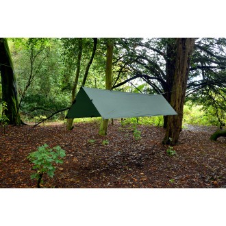 Tarp kempingowy Superlight S, 2,8x1,5m, 320g, oliwkowy, DD Hammocks
