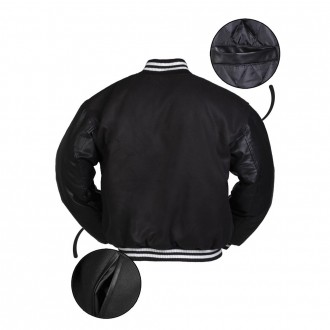Kurtka baseballowa NY BLACK