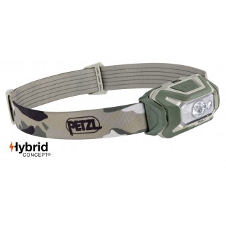 Latarka czołowa Petzl ARIA 1 RGB, kamuflaż