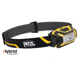 Latarka czołowa Petzl ARIA 1R, czarno-żółta