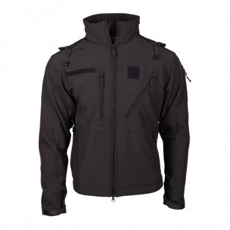 Kurtka softshell SCU 14 BLACK