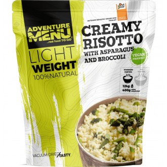 Adventure Menu Kremowe risotto ze szparagami i brokułami 124 g suszone próżniowo