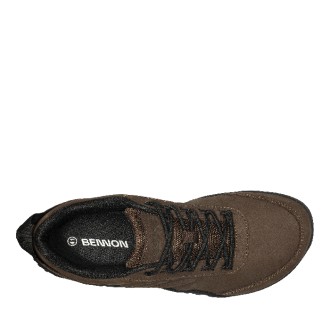 BENNON Barefoot Leather czarny/brązowy