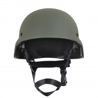 Kask Rothco MICH 2000 z tworzywa sztucznego US ABS GREEN z wyściółką