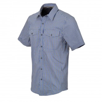 Koszula Helikon-Tex COVERT CONCEALED CARRY ROYAL BLUE CHECKERED