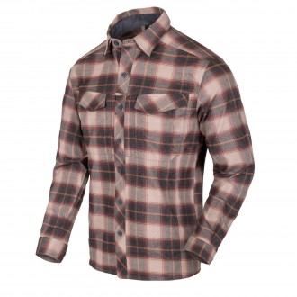 Koszula Helikon-Tex DEFENDER Mk2 PILGRIM plaid RUST PLAID