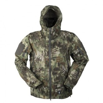Mil-Tec Hardshell jacket mandra wood