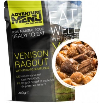 Adventure menu ragout z jelenia z klockami ziemniaczanymi 400 g