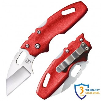 Nóż Cold Steel Mini Tuff Lite Plain Edge Red