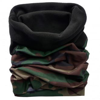 Szalik wielofunkcyjny Brandit Fleece woodland