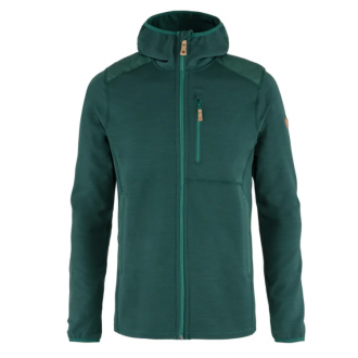 Fjällräven Keb Fleece Hoodie arktyczna zieleń