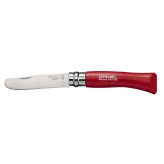 Opinel N°07 My first 8 cm - habr czerwony