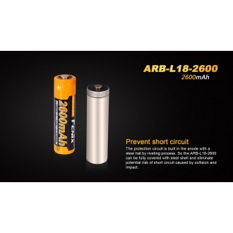 Zamienny akumulator Fenix 18650 2600 mAh (Li-Ion)