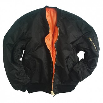 Kurtka Mil-Tec Bomber MA1 Classic Jacket - czarna