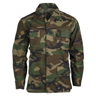 Bluza US typu BDU rip-stop WOODLAND