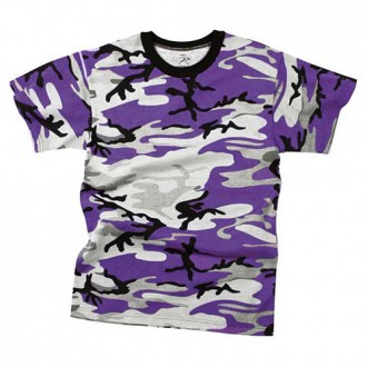 Koszulka dziecięca Rothco VIOLET CAMO