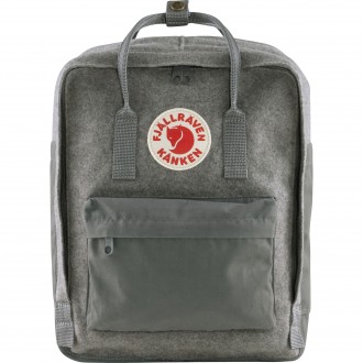 Plecak Fjällräven Kanken Re-Wool Granite Grey