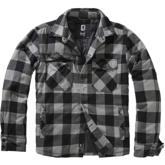 Brandit Lumberjacket szaro-czarny