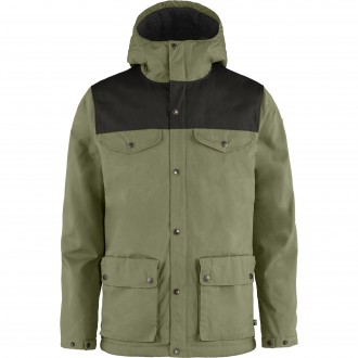 Fjällräven Greenland Winter Jacket M Green-Dark Grey