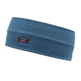 Opaska na głowę Devold Breeze Merino 150 Blue Melange