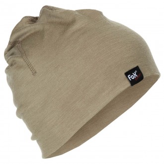 Czapka Fox Outdoor Merino Lite coyote