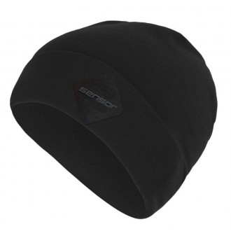 Czapka Sensor Merino Extreme Black
