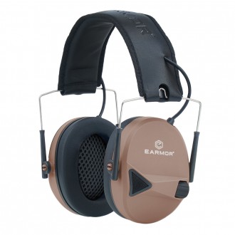 Ochronniki słuchu Earmor - Aktywne ochronniki słuchu M30 - Coyote Brown