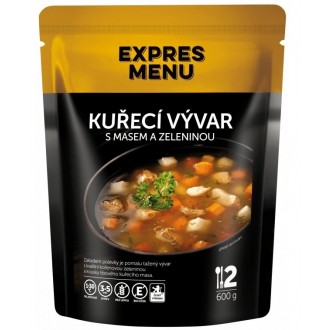 Menu ekspresowe Rosół z kurczaka z warzywami