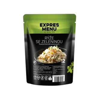 Express Menu Ryż z warzywami 400g (2 porcje)