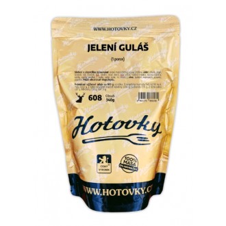 Gulasz z jelenia (1 porcja)