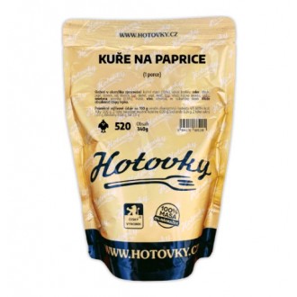 Kurczak z papryką (1 porcja)