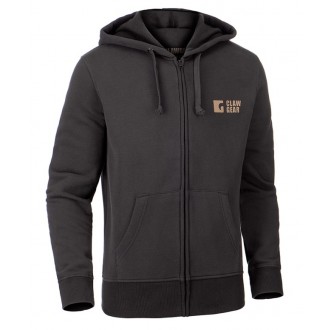Clawgear Logo Zip Hoodie Black