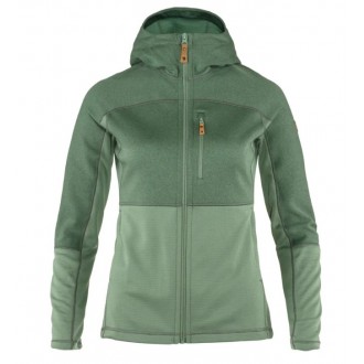 Bluza Fjällräven ABISKO TRAIL FLEECE W patyna zielona