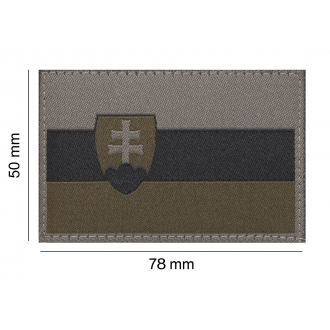 Naszywka z flagą Słowacji RAL7013