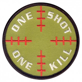 Naszywka Rothco Sniper velcro okrągła 8 cm