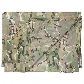 Plandeka wodoodporna MFH 300x500 cm OPERATION CAMO