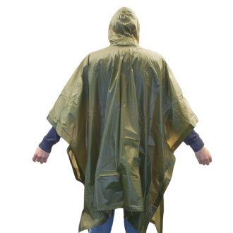 Poncho HIGHLANDER PVC oliwkowe