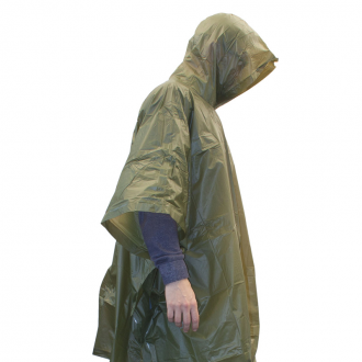 Poncho HIGHLANDER PVC oliwkowe