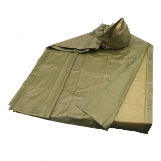 Poncho HIGHLANDER PVC oliwkowe