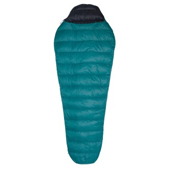 Śpiwór Warmpeace SOLITAIRE 250 EXTRA FEET teal green/black