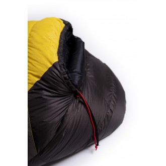 Śpiwór Warmpeace VIKING 1200 180 cm WIDE żółty/szary/czarny