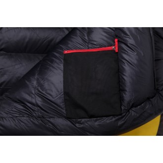Śpiwór Warmpeace VIKING 1200 180 cm WIDE żółty/szary/czarny