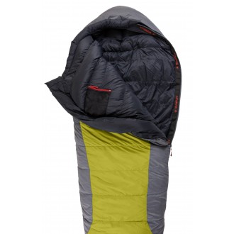 Śpiwór Warmpeace VIKING 1200 180 cm WIDE żółty/szary/czarny