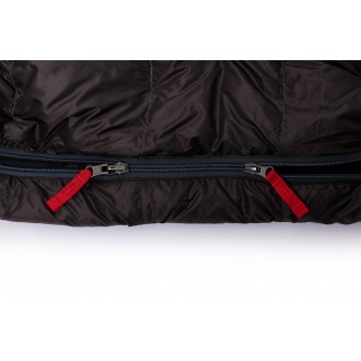 Śpiwór Warmpeace VIKING 600 180 cm WIDE shadow blue/grey/black