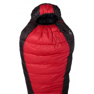 Śpiwór Warmpeace VIKING 900 170 cm czerwony/szary/czarny