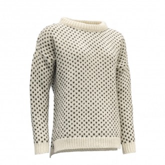 Devold Nordsjø Wool Sweater Wmn Offwhite