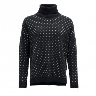 Devold Sørisen Wool Sweater Wmn Ink/Grey